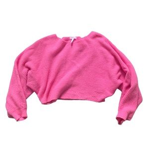Leith fushia pink sweater